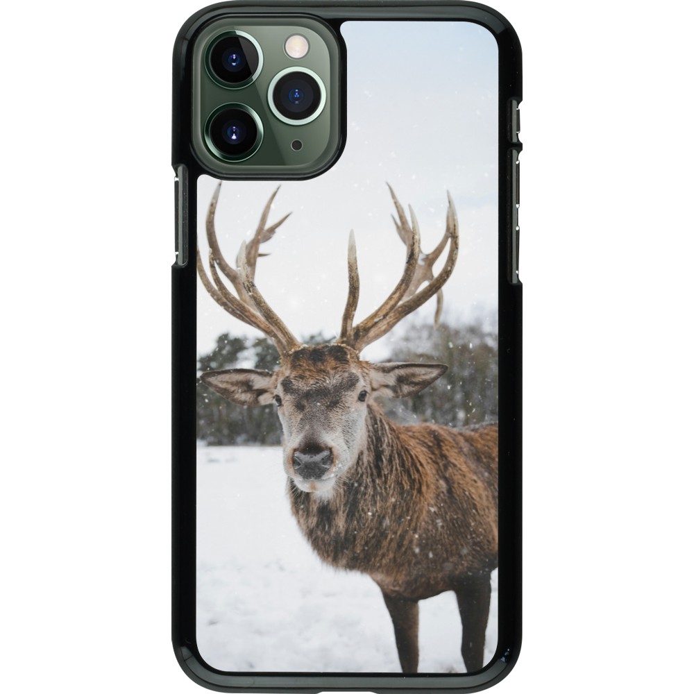iPhone 11 Pro Case Hülle - Winter 25 Winter reindeer