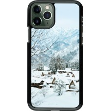 iPhone 11 Pro Case Hülle - Winter 25 Winter snowy landscape