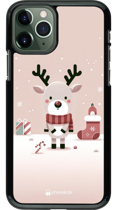 Coque iPhone 11 Pro - Noël 2023 Choupinette Renne