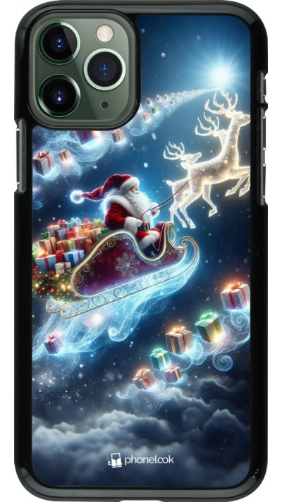iPhone 11 Pro Case Hülle - Weihnachten 2023 Verzauberter Weihnachtsmann