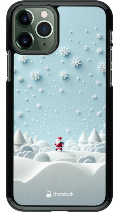 iPhone 11 Pro Case Hülle - Weihnachten 2023 Kleiner Vater Schneeflocke