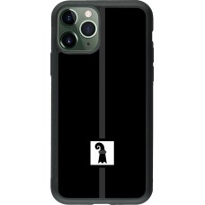 iPhone 11 Pro Case Hülle - Silikon schwarz Kanton BS schwarz