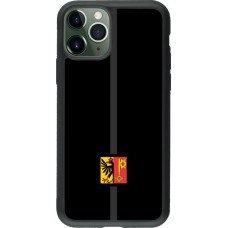 iPhone 11 Pro Case Hülle - Silikon schwarz Kanton GE schwarz