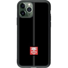 iPhone 11 Pro Case Hülle - Silikon schwarz Kanton NW schwarz