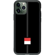 iPhone 11 Pro Case Hülle - Silikon schwarz Kanton SO schwarz
