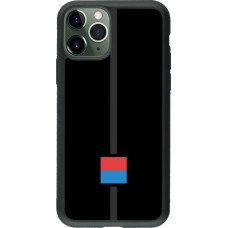 Coque iPhone 11 Pro - Silicone rigide noir Canton TI noir