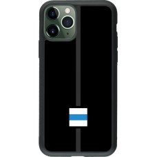 iPhone 11 Pro Case Hülle - Silikon schwarz Kanton ZG schwarz