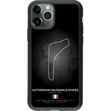 iPhone 11 Pro Case Hülle - Silikon schwarz F1 Track 2025 Italy