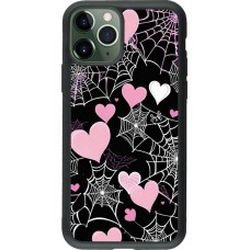 iPhone 11 Pro Case Hülle - Silikon schwarz Halloween 2024 girly