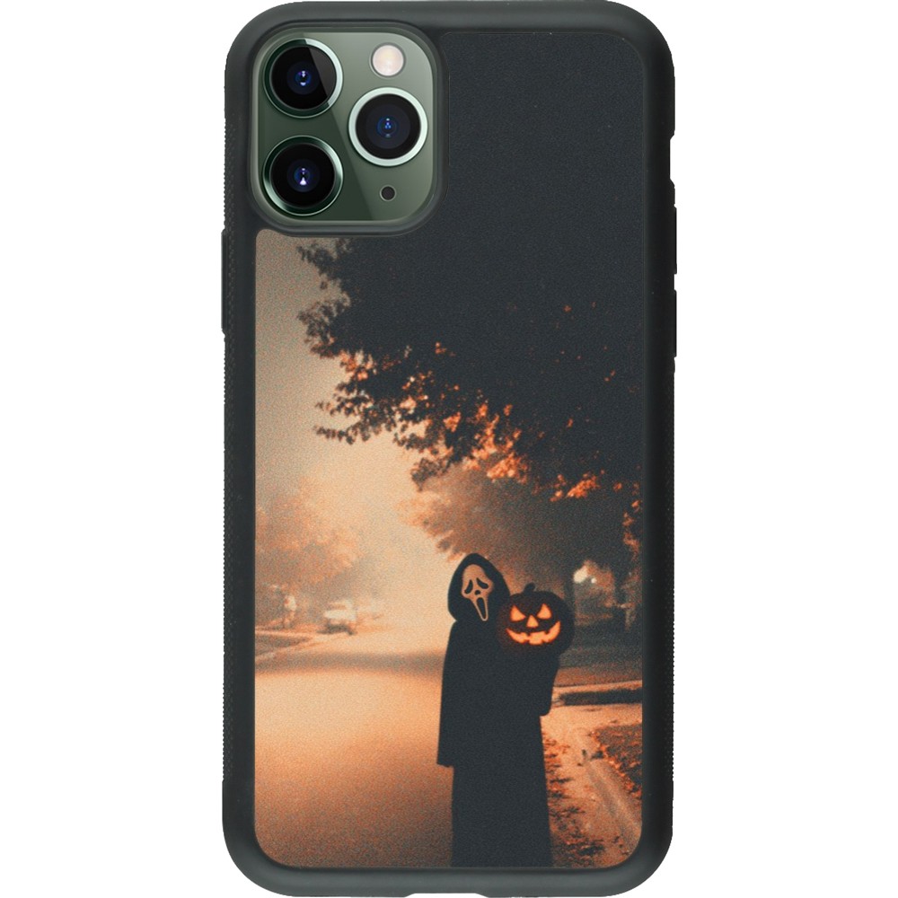 iPhone 11 Pro Case Hülle - Silikon schwarz Halloween 2025 Scream