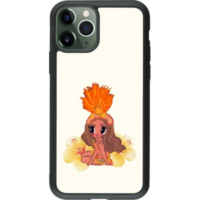 Coque iPhone 11 Pro - Silicone rigide noir Karol G Tropicoqueta