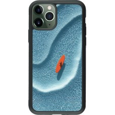 iPhone 11 Pro Case Hülle - Silikon schwarz Orange surf Summer 2026