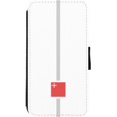 Coque iPhone 11 Pro - Wallet noir Canton SZ blanc