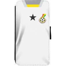 iPhone 11 Pro Case Hülle - Wallet schwarz Ghana 2022 personalisierbares Fussballtrikot