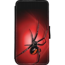iPhone 11 Pro Case Hülle - Wallet schwarz Halloween 2023 spider black widow