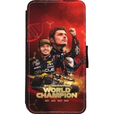 iPhone 11 Pro Case Hülle - Wallet schwarz Max Verstappen Champion 2023