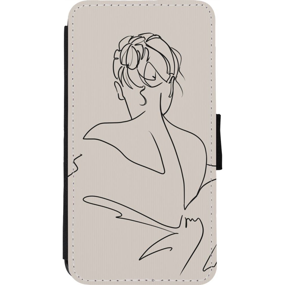 Coque iPhone 11 Pro - Wallet noir Salnikova 05