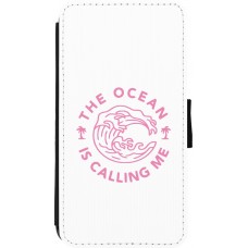 iPhone 11 Pro Case Hülle - Wallet schwarz The Ocean is calling me