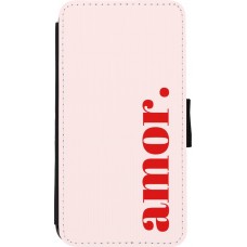 iPhone 11 Pro Case Hülle - Wallet schwarz Valentine 2024 amor
