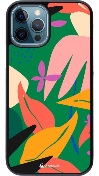 Coque iPhone 12 / 12 Pro - Abstract Jungle
