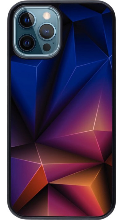 Coque iPhone 12 / 12 Pro - Abstract Triangles 