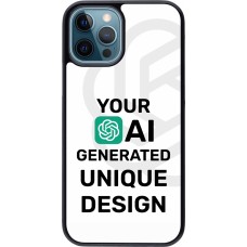 iPhone 12 / 12 Pro Case Hülle - 100% einzigartig erstellt dank Deiner Kreativität und künstlicher Intelligenz (KI)