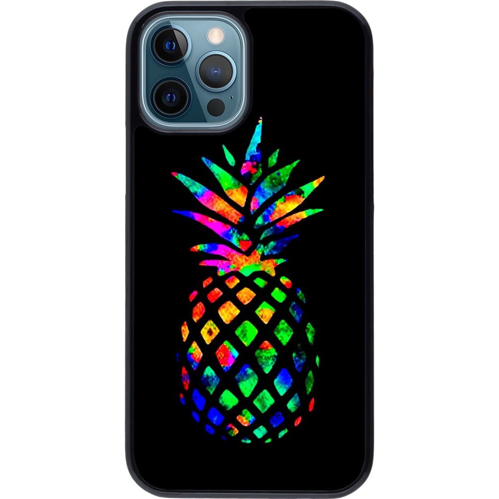 Hülle iPhone 12 / 12 Pro - Ananas Multi-colors