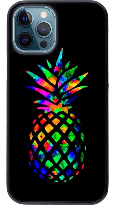 Hülle iPhone 12 / 12 Pro - Ananas Multi-colors