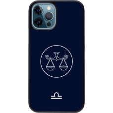 iPhone 12 / 12 Pro Case Hülle - Astrologie Waage