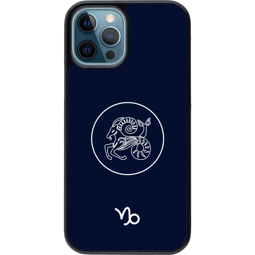 iPhone 12 / 12 Pro Case Hülle - Astrologie Steinbock