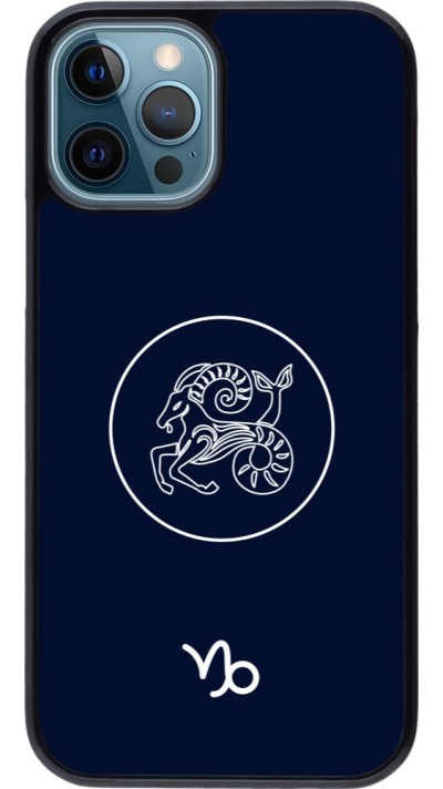 Coque iPhone 12 / 12 Pro - Astrologie Capricorne