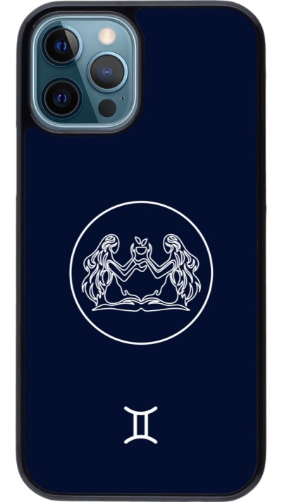 Coque iPhone 12 / 12 Pro - Astrologie Gémeaux