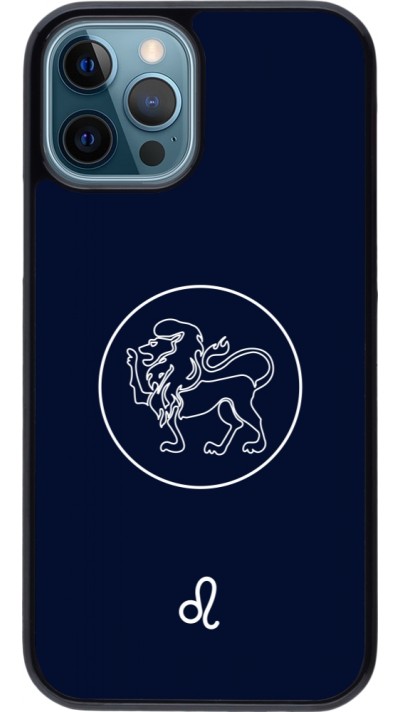 Coque iPhone 12 / 12 Pro - Astrologie Lion