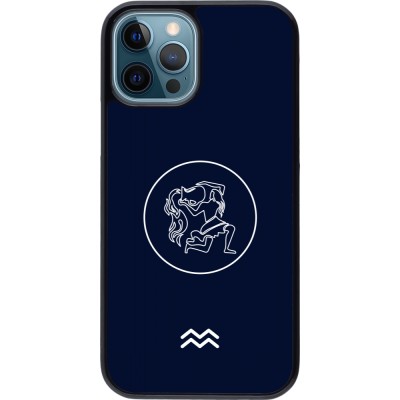 iPhone 12 / 12 Pro Case Hülle - Astrologie Wassermann