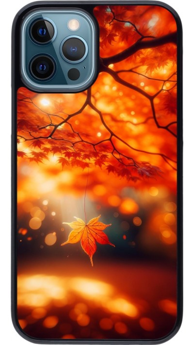 iPhone 12 / 12 Pro Case Hülle - Herbst Magisch Orange