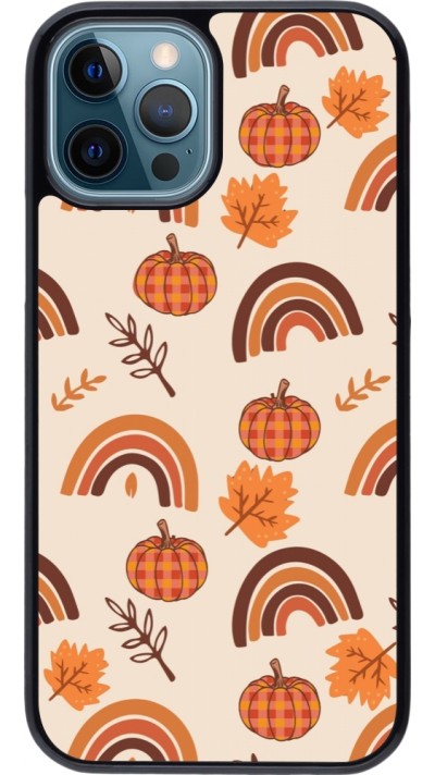 iPhone 12 / 12 Pro Case Hülle - Autumn 2024 rainbow