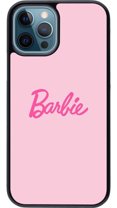 iPhone 12 / 12 Pro Case Hülle - Barbie Text