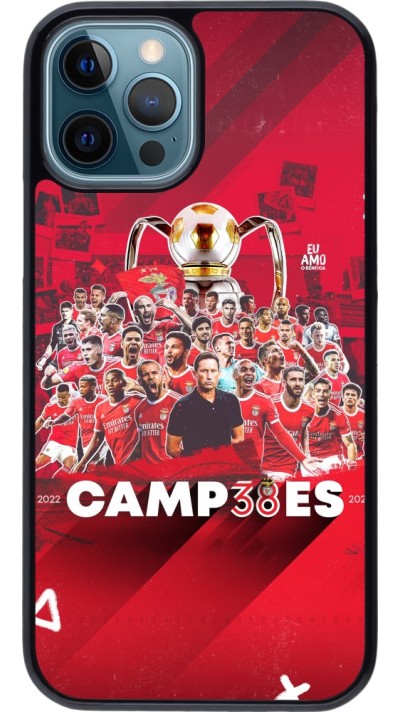 Coque iPhone 12 / 12 Pro - Benfica Campeoes 2023