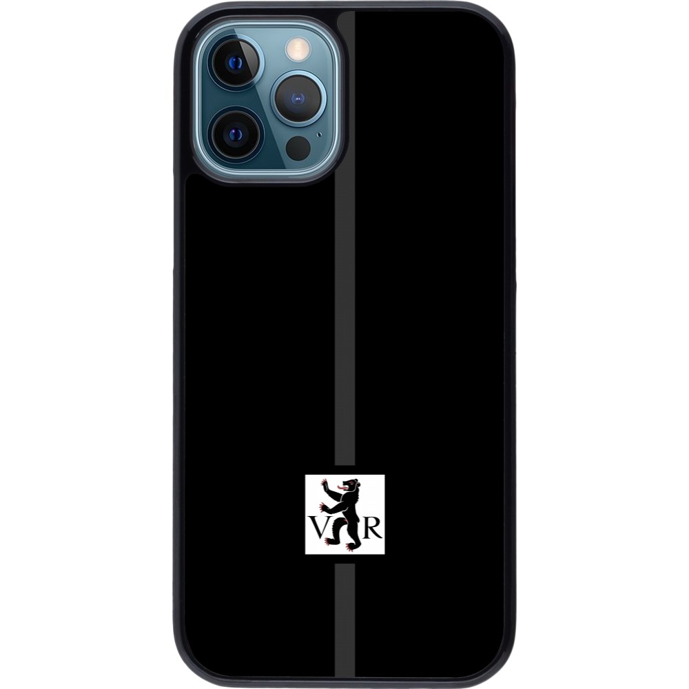 Coque iPhone 12 / 12 Pro - Canton AR noir