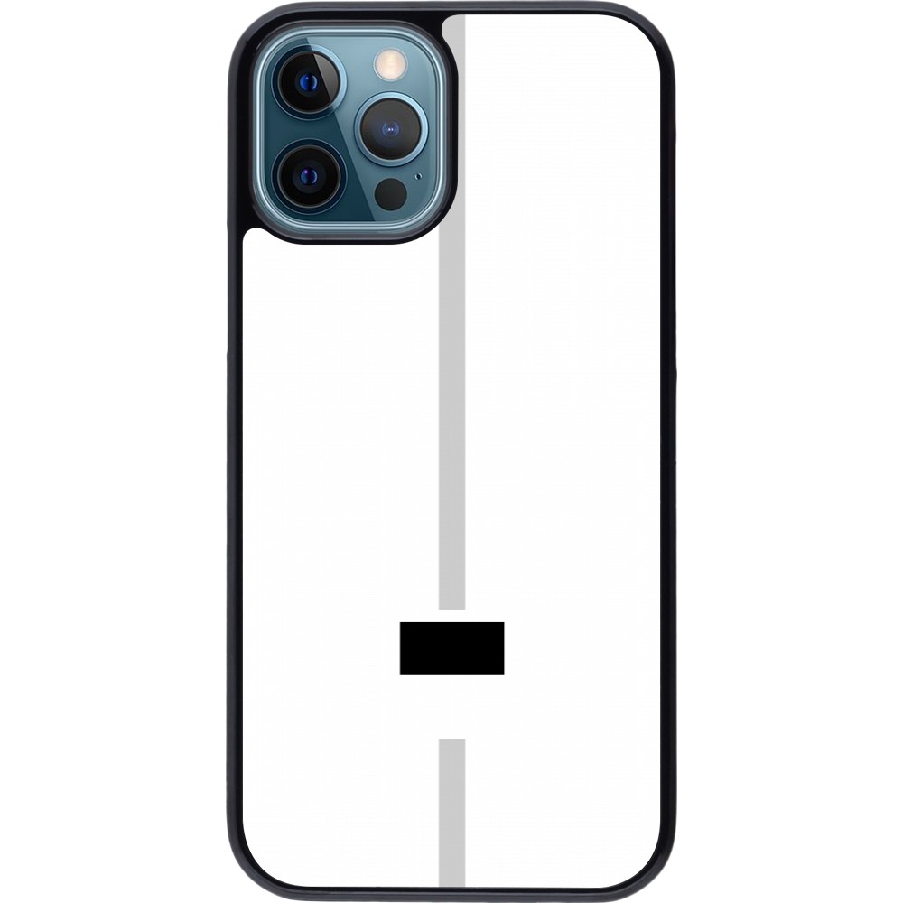 iPhone 12 / 12 Pro Case Hülle - Kanton FR weiss