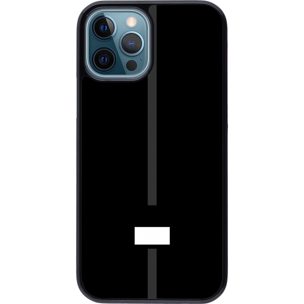 iPhone 12 / 12 Pro Case Hülle - Kanton FR schwarz