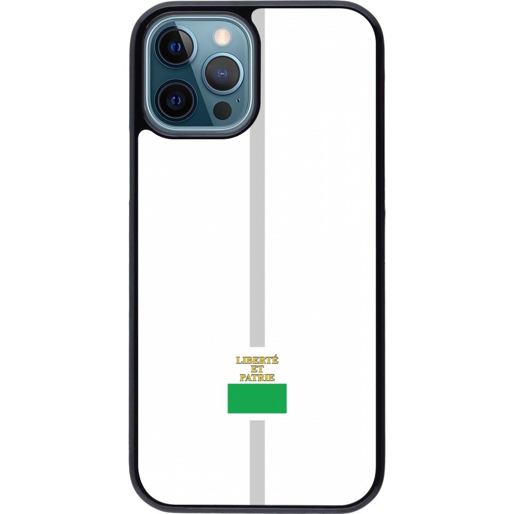 iPhone 12 / 12 Pro Case Hülle - Kanton VD weiss