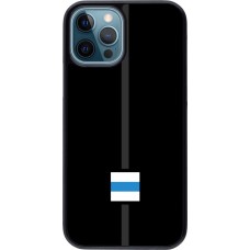 iPhone 12 / 12 Pro Case Hülle - Kanton ZG schwarz