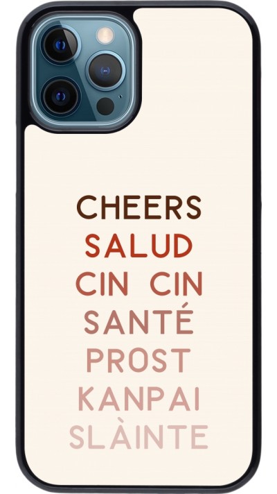 iPhone 12 / 12 Pro Case Hülle - Cocktail Cheers Salud