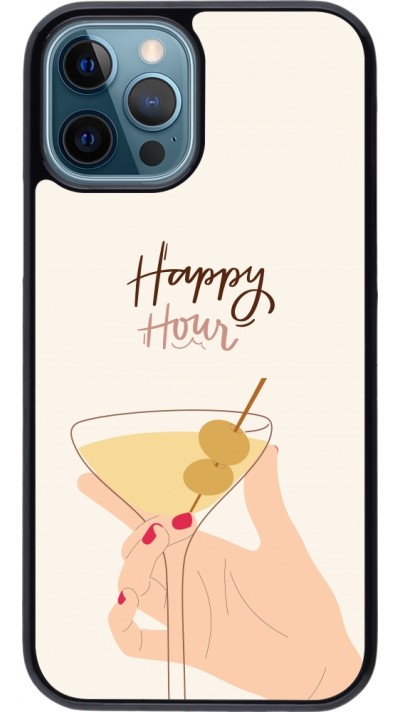 iPhone 12 / 12 Pro Case Hülle - Cocktail Happy Hour