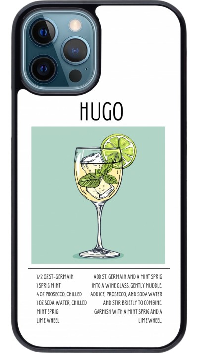 iPhone 12 / 12 Pro Case Hülle - Cocktail Rezept Hugo