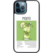 iPhone 12 / 12 Pro Case Hülle - Cocktail Rezept Mojito