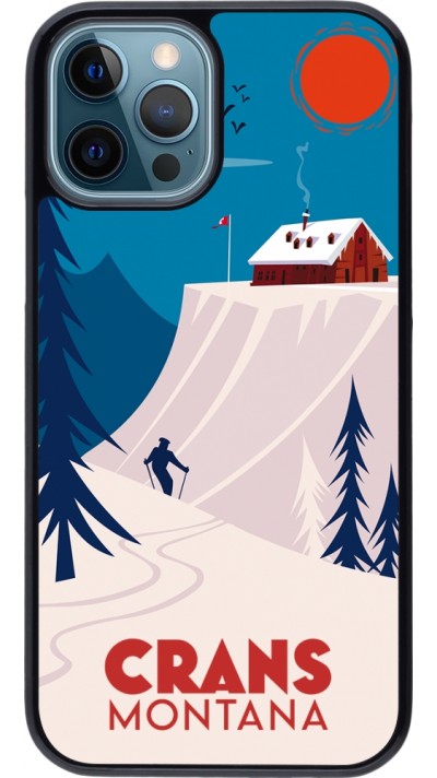 Coque iPhone 12 / 12 Pro - Crans-Montana Cabane