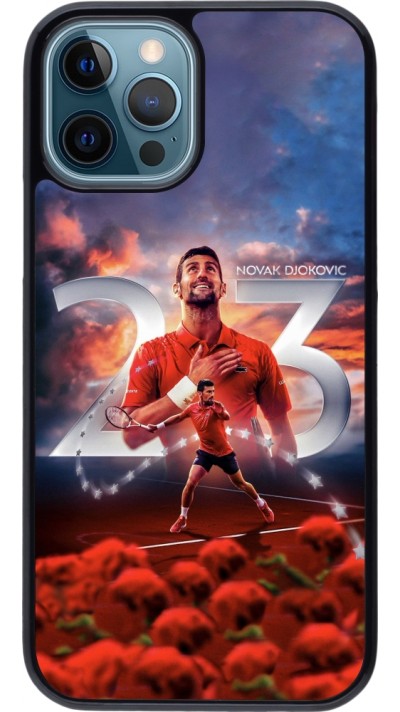 iPhone 12 / 12 Pro Case Hülle - Djokovic 23 Grand Slam