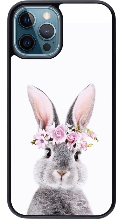 iPhone 12 / 12 Pro Case Hülle - Easter 2023 flower bunny